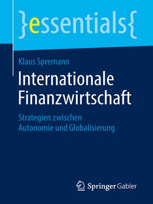 cover image of Internationale Finanzwirtschaft